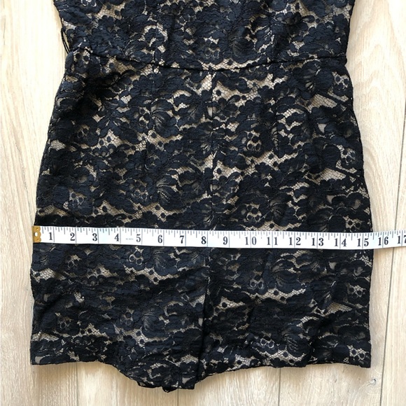 RARE Vintage Betsey Johnson Lace Black Sheath Rompers Size 2 Made in USA - Picture 6 of 15